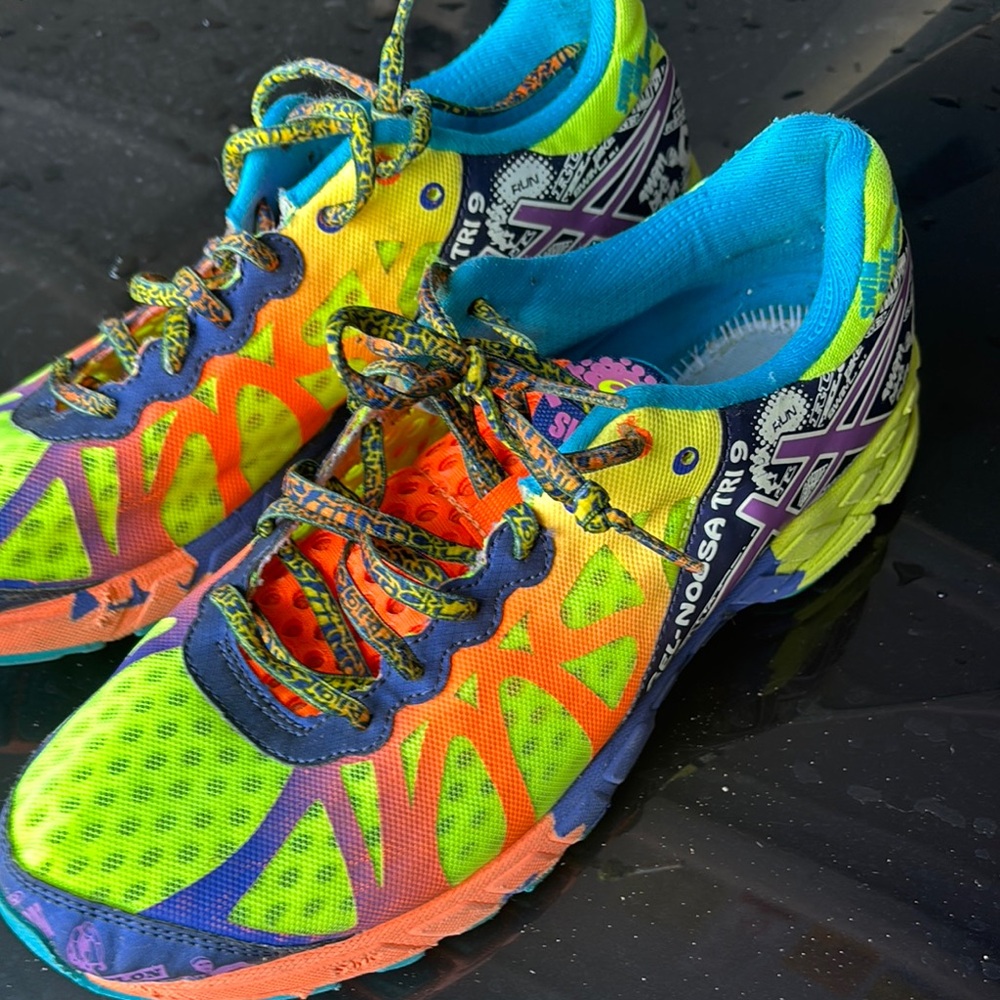 Colorful Athletic Running Shoes